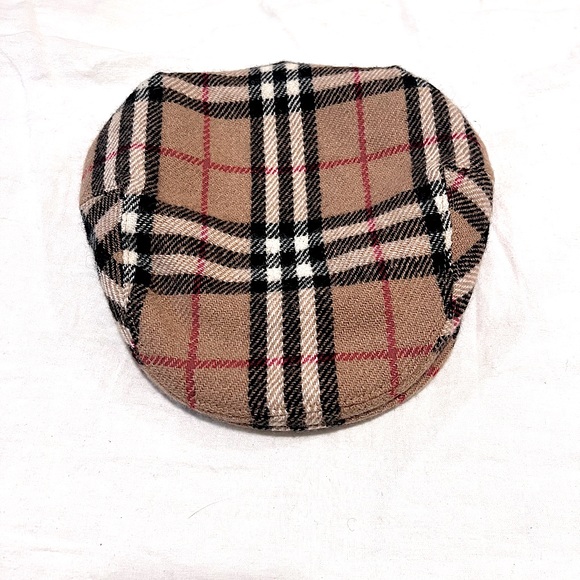 Burberry London Newsboy Flat Cap 100% Wool - Picture 4 of 6